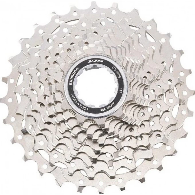 Кассета SHIMANO 105, 5700, 10 скоростей, 11-25 ICS570010125 Кассета SHIMANO 105, 5700, 10 скоростей, 11-25 ICS570010125
