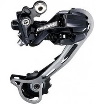 Переключатель задний SHIMANO DEORE, M592, SGS, 9 скоростей, черный, SHADOW