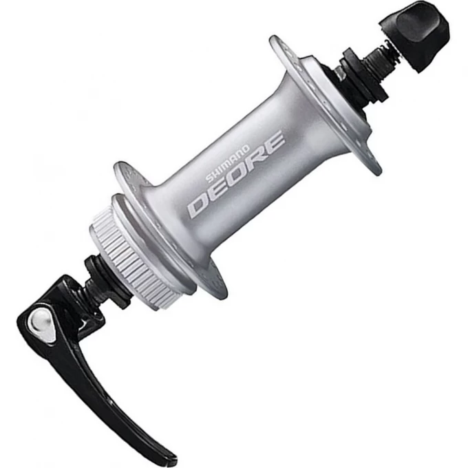 Втулка передняя SHIMANO DEORE, M6000, 36 отверстий, C.LOCK, QR, серебристый EHBM6000AS Втулка передняя SHIMANO DEORE, M6000, 36 отверстий, C.LOCK, QR, серебристый EHBM6000AS