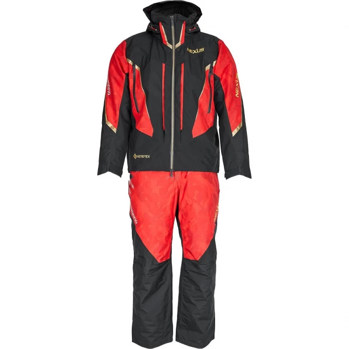 Костюм утеплённый SHIMANO NEXUS RB-119T Gore-Tex, красный, размер L 59YRB119T28 Костюм утеплённый SHIMANO NEXUS RB-119T Gore-Tex, красный, размер L 59YRB119T28