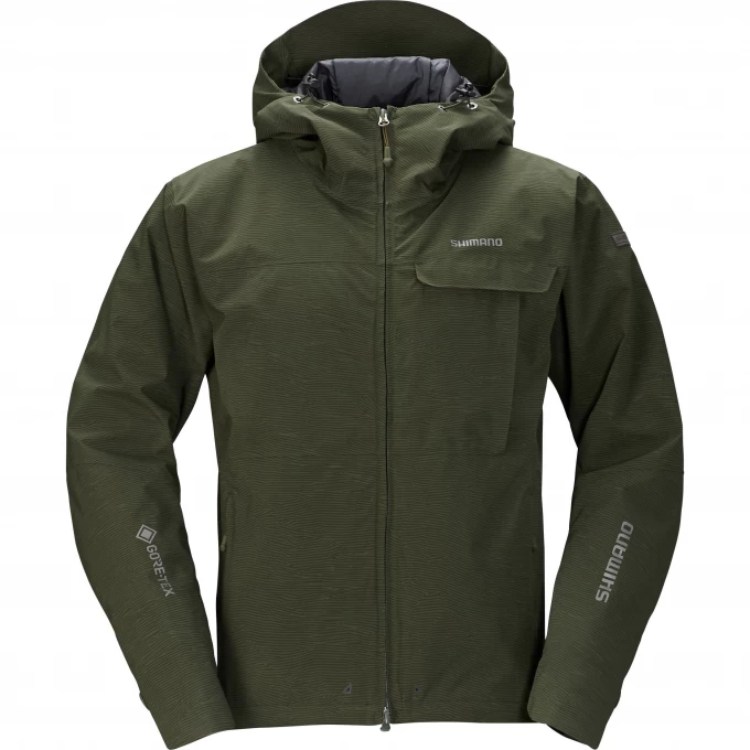 Куртка утеплённая SHIMANO RB-01JS GORE-TEX зелёный хаки XL 59YRB01JS89 Куртка утеплённая SHIMANO RB-01JS GORE-TEX зелёный хаки XL 59YRB01JS89
