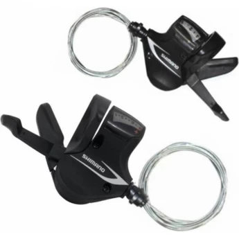Шифтер SHIMANO ACERA, M360, левый/правый, 3X8 скоростей, трос+оплетка
