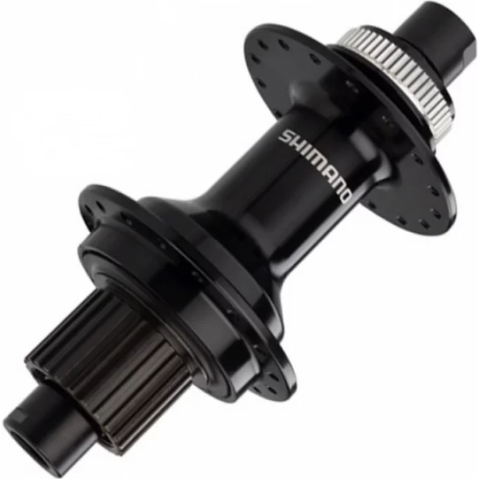 Втулка задняя SHIMANO MT510-B, 32 отв, 12 СК, ПОД ПОЛУЮ ОСЬ 12ММ, OLD 148ММ(БЕЗ ОСИ), ЦВ. ЧЕРНЫЙ EFHMT510BBL Втулка задняя SHIMANO MT510-B, 32 отв, 12 СК, ПОД ПОЛУЮ ОСЬ 12ММ, OLD 148ММ(БЕЗ ОСИ), ЦВ. ЧЕРНЫЙ EFHMT510BBL