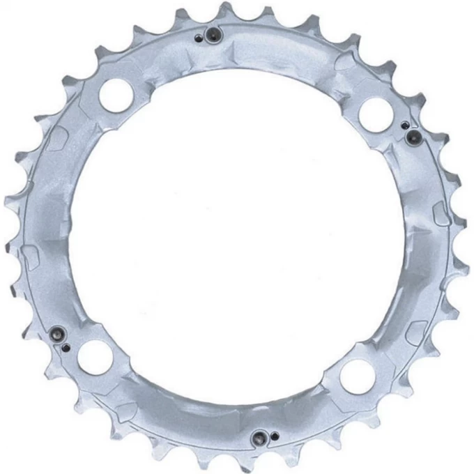 Звезда передняя SHIMANO DEORE, для FC-M510, 32T, сереб Y1DS98010 Звезда передняя SHIMANO DEORE, для FC-M510, 32T, сереб Y1DS98010