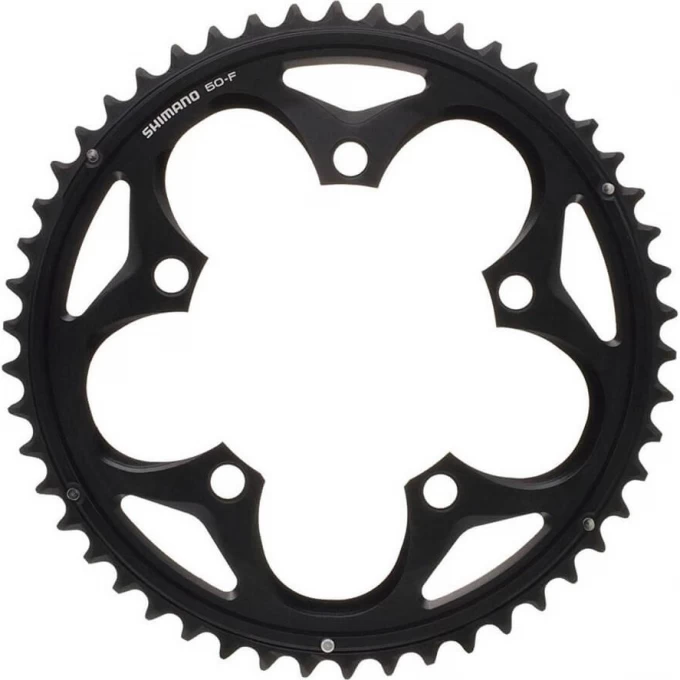 Звезда передняя SHIMANO, для FC-5750, 50T, черный Y1M598020 Звезда передняя SHIMANO, для FC-5750, 50T, черный Y1M598020